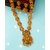 Voylla Southern Bling Heavily Embellished Temple Necklace Set