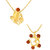 Dare by Voylla Religious Combo of OM and Ganesha Rudraksha Pendants