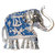 Deific Silver plated Resin Showpiece Statue Figurine of an Elephant Fengshui Vastu Shastra Gift 9x5x8(cms.) 159gms.