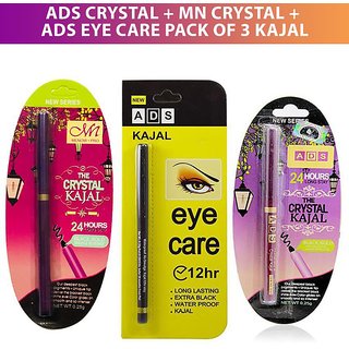 ADS Crystal + MN Crystal + ADS Eye Care Pack of 3 Kajal