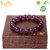 SUYOGI'S Amethyst Natural Stone Healing Beaded Bracelet 8MM