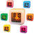 Color Change Led Alarm Clock Calendar Temperature Desktop Digital Clocks Table Backlight Light Decoration Digital Multi-Color Clock (Pack of 1) Assorted Color