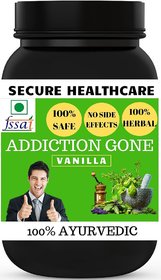 Secure Healthcare Addiction Gone Vanilla Flavor Free From Addiction 100 gm Powder (Pack Of 1)