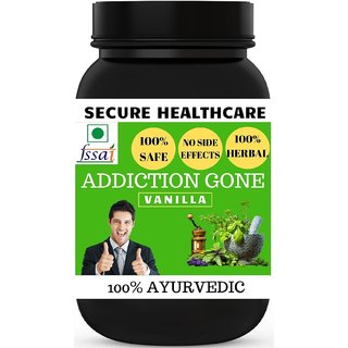                       Secure Healthcare Addiction Gone Vanilla Flavor Free From Addiction 100 gm Powder (Pack Of 1)                                              