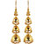 Lucky Jewellery Traditional Wedding Gold Plated Bridal Dulhan kalira/kaleeray for Women's and Girls (1056-QK1G-R32).