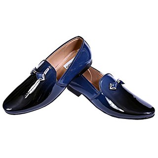 Classic Style Shoes For Men, Blue