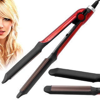 V  G Women Hair Care Curler Curl Curling Iron Rod Brush Styler Straightener - CR49