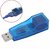 Ever Forever USB 2.0 to Fast Ethernet 10/100 RJ45 Network LAN Adapter Card (Blue)
