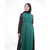 Silk Route London Green And Black Crepe Sister Jilbab For Women Height of 5