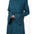 Silk Route London Teal Bell Sleeve Abaya For Women Height of 5