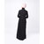 Silk Route London Black Floral Embroidered Abaya For Women Height of 5