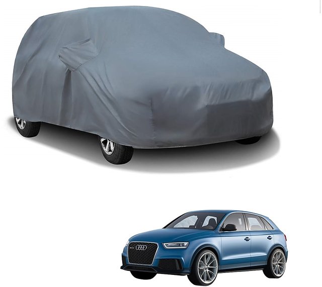 Buy Auto Addict Grey Matty Car Body Cover with Mirror Pockets