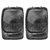 Auto Addict Car 4G Black Rubber PVC Heavy Mats Set Of 5 Pcs For Maruti Suzuki Alto 800