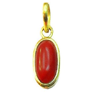                       CEYLONMINE- Coral Pendant copper pendant natural & orginal munga/moonga pendant 7.50 carat                                              