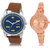 ADK AD-01-LK-225 Blue  Rose Gold Dial Special Watches for  Couple