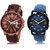 ADK JG-02-LK-02 Brown & Blue Dial DAY & DATE Functioning Watches for  Men