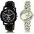 ADK LK-13-223 Black & Silver Dial Latest Watches for  Couple