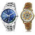 ADK AD-05-LK-248 Blue & Multicolor Dial Designer Watches for  Couple