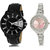 ADK JG-04-LK-226 Black & Pink Dial DAY & DATE Functioning Watches for  Couple