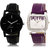 ADK LK-05-207 Black & White Dial Look Watches for  Couple
