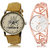 ADK LK-30-213 Orange & Silver Dial Designer Watches for  Couple