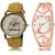 ADK LK-30-232 Orange & Silver Dial New Arrival Watches for  Couple