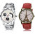 ADK LK-101-230 White & Black & Multicolor Dial Best Watches for  Couple