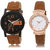 ADK LK-01-245 Brown & White Dial New Arrival Watches for  Couple