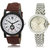 ADK LK-11-227 White & Silver Dial New  Watches for  Couple