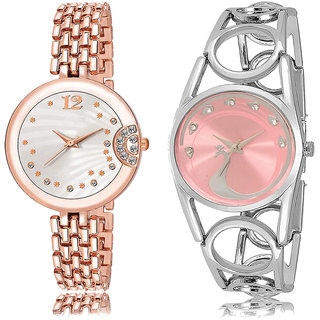 ADK LK-228-233 Rose Gold & Pink Dial New  Watches for  Girls