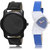 ADK LK-22-208 Black & Blue Dial Best Watches for  Couple
