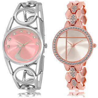 ADK LK-233-242 Pink & Rose Gold Dial Special Watches for  Girls