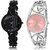 ADK LK-221-233 Black & Pink Dial New  Watches for  Girls