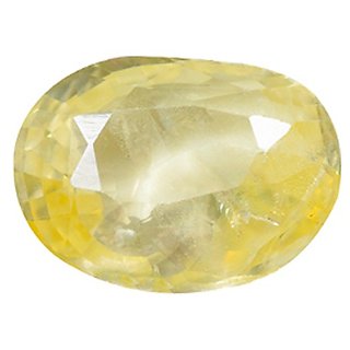 CEYLONMINE- Pukhraj/Yellow Sapphire 7.25 Ratti Gemstone Lab Certified & Astrological Gemstone Yellow sapphire For Unisex CEYLONMINE- Pukhraj/Yellow Sapphire 7.25 Ratti Gemstone Lab Certified & Astrological Gemstone Yellow sapphire For Unisex
