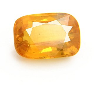                      Lab Certified Stone 8.5 Ratti Pukhraj/Yellow Sapphire Loose Gemstone By CEYLONMINE                                              