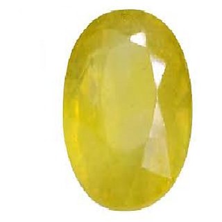                      Lab Certified Stone 3.25 Ratti Pukhraj/Yellow Sapphire Loose Gemstone By CEYLONMINE                                              