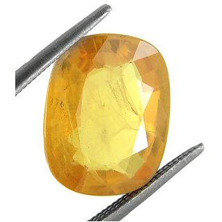 Lab Certified Stone 9.5 Ratti Pukhraj/Yellow Sapphire Loose Gemstone By CEYLONMINE Lab Certified Stone 9.5 Ratti Pukhraj/Yellow Sapphire Loose Gemstone By CEYLONMINE
