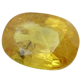 CEYLONMINE- Natural Yellow Sapphire/Pukhraj 8.25 Ratti Precious Loose Gemstone For Unisex CEYLONMINE- Natural Yellow Sapphire/Pukhraj 8.25 Ratti Precious Loose Gemstone For Unisex