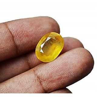                       Ceylonmine- Stone Pukhraj 7.25 Ratti Precious Loose Gemstone                                              
