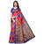 Phoenix Retail's Red Colored Kalamkari Maysore Silk Saree With Blouse Piece