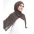 SILK ROUTE London Chestnut Brown Viscose Jersey Hijab/ Scarf