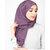 SILK ROUTE London Dusty Lavender Cotton Voile Hijab/ Scarf