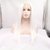 Kaku Fancy Dresses Girl Straight Styler White Color Hair Wig -White, Free Size, for Girls