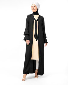 SILK ROUTE London Layered Bell Sleeve Kimono For Women Height of 50 inches