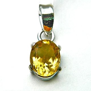 Natural Yellow Sapphire 5.25 Ratti Stone Pendant Unheated Precious Stone Pukhraj Pendant By CEYLONMINE Natural Yellow Sapphire 5.25 Ratti Stone Pendant Unheated Precious Stone Pukhraj Pendant By CEYLONMINE