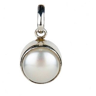 CEYLONMINE- Pearl 5.25 Carat Stone Pendant Lab Certified Natural Moti Pendant For Astrological Purpose CEYLONMINE- Pearl 5.25 Carat Stone Pendant Lab Certified Natural Moti Pendant For Astrological Purpose