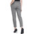 Grey Cotton Solid Casual Wear Trouser/Pant