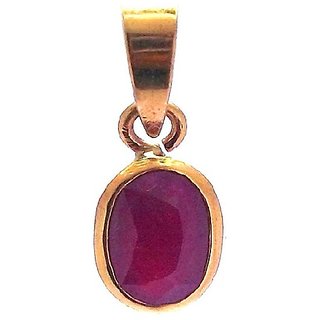                       Orignal Stone Ruby 5.25 Carat Stone Pendant Unheated  Untreated Precious Stone Manik Pendant By CEYLONMINE                                              
