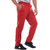 Men Casual Cotton Cargo Pants - Red