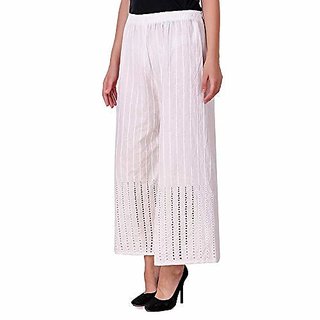                      Riya Party wear rayon checken palazzo palnt                                              